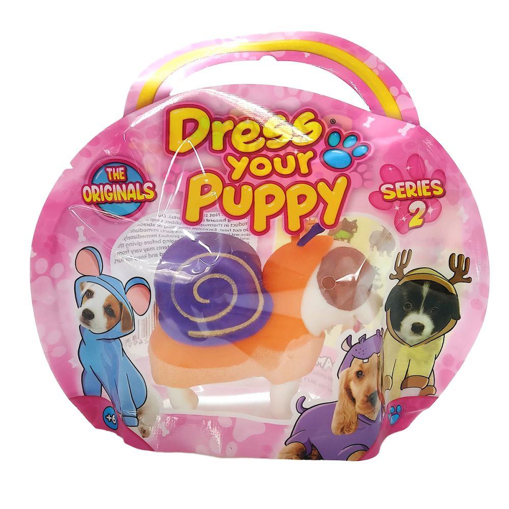 Мини фигурка, Dress Your Puppy, Jack Russell в костюм на охлюв, S2