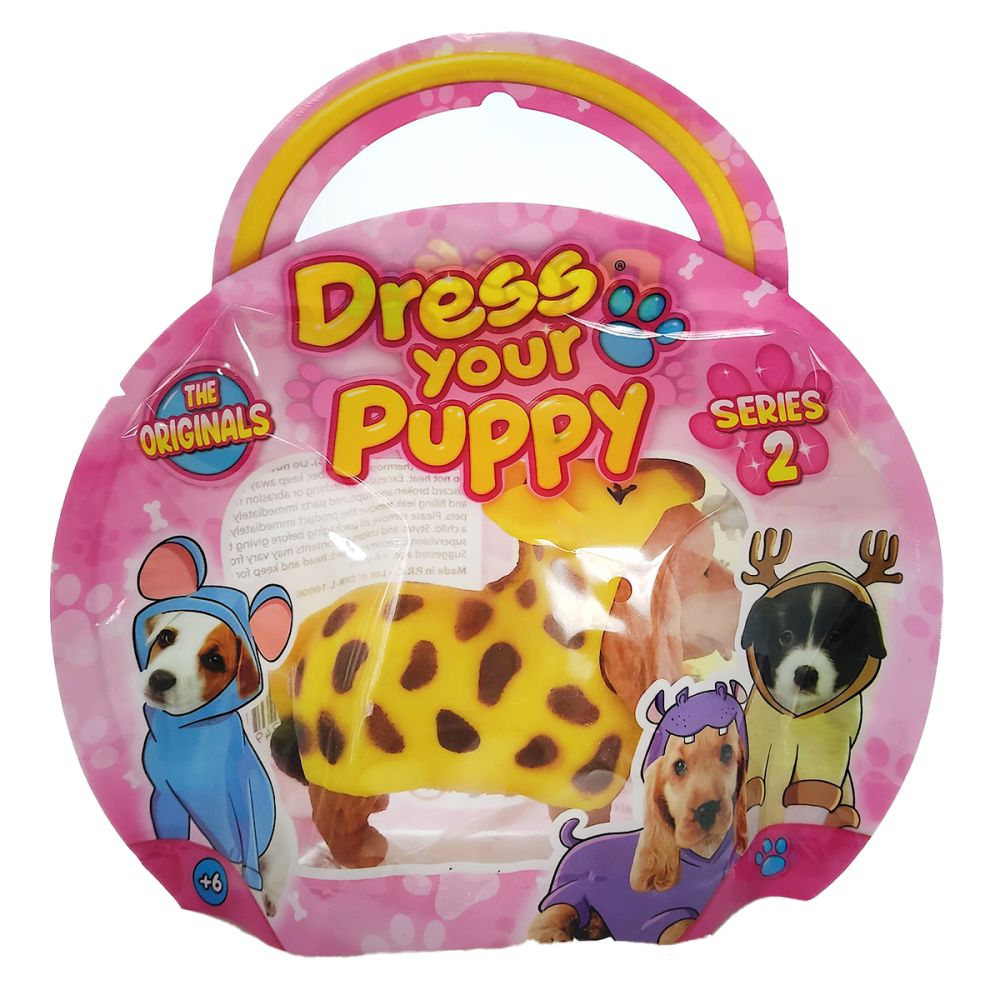 Мини фигурка, Dress Your Puppy, Cocker Spaniel в костюм на жираф, S2