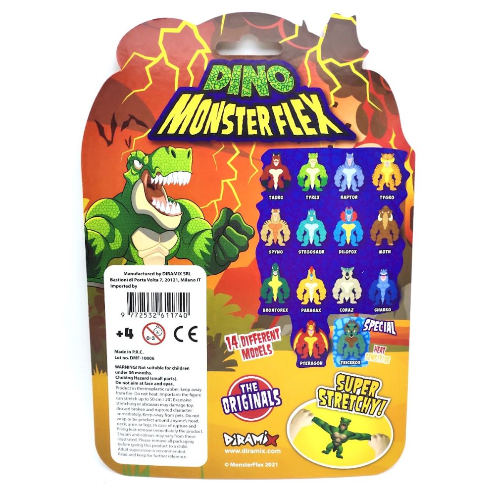 Фигурка Monster Flex Dino, Чудовището което се разтяга, Tauro
