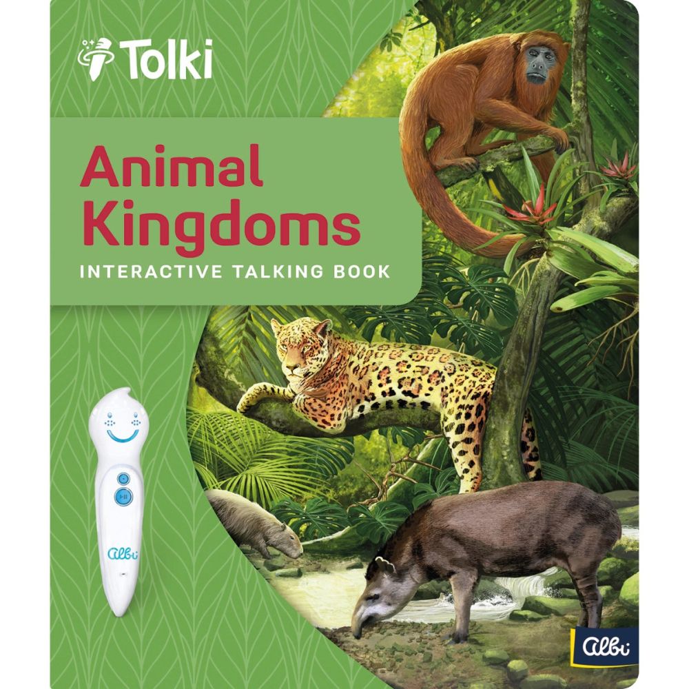 Интерактивна книжка, Raspundel Istetel, Animal Kingdoms на Английски Език