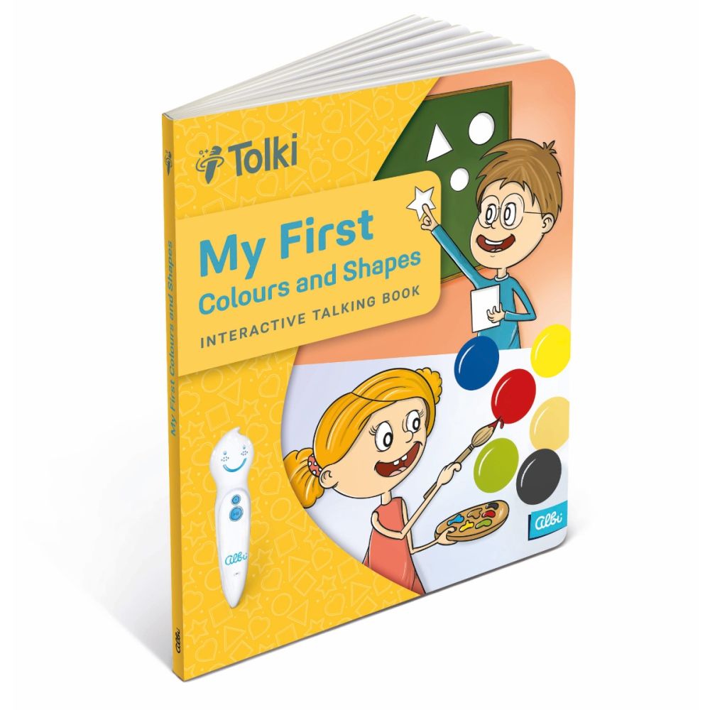 Интерактивна книжка, Raspundel Istetel, My First Colors And Shapes на английски език