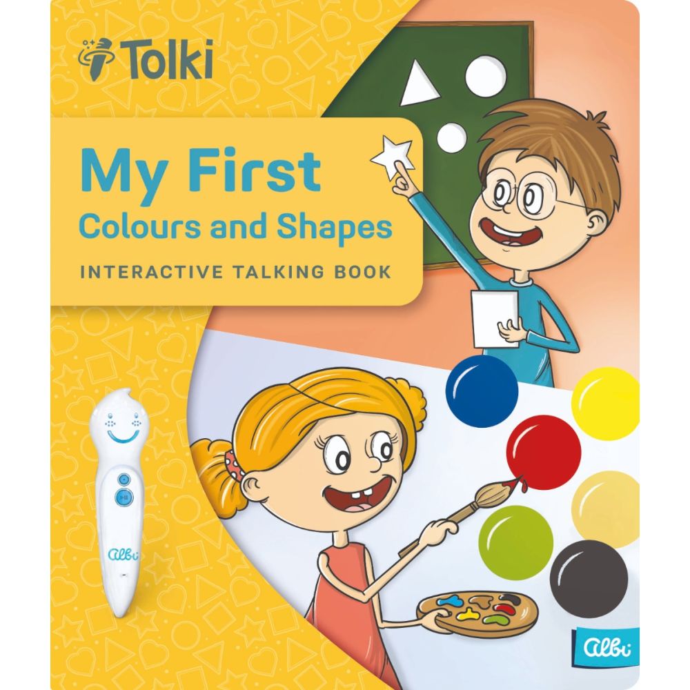 Интерактивна книжка, Raspundel Istetel, My First Colors And Shapes на английски език