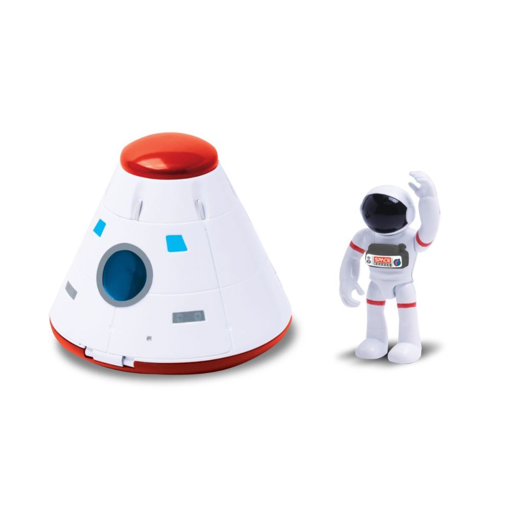 Космическа капсула и фигурка на астронавт Astro Venture