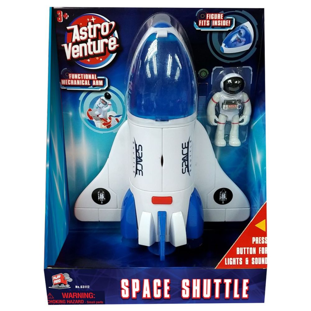 Космическа совалка и фигурка на астронавт Astro Venture