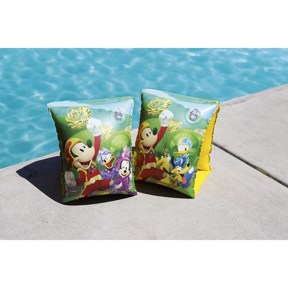 Надуваеми мини пояси за ръце Bestway, Mickey Mouse, 23 x 15 см