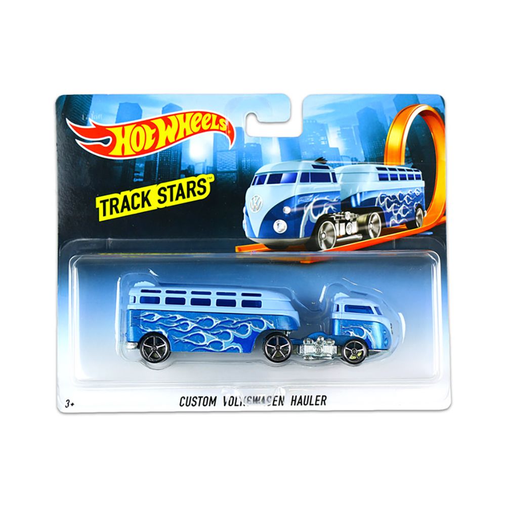 Количка Hot Wheels, Track Stars - Custom Volkswagen Hauler