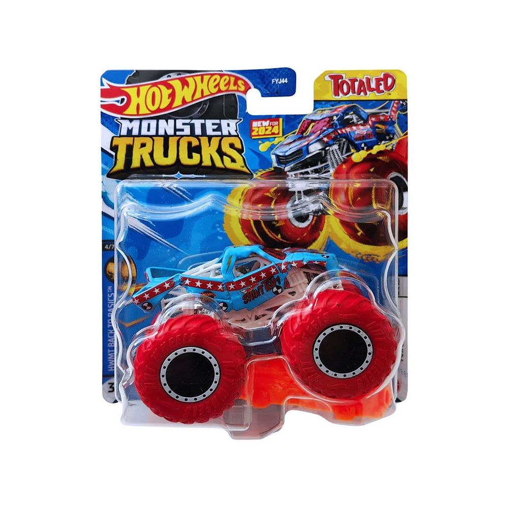 Количка Hot Wheels Monster Truck, Totaled, HTM27