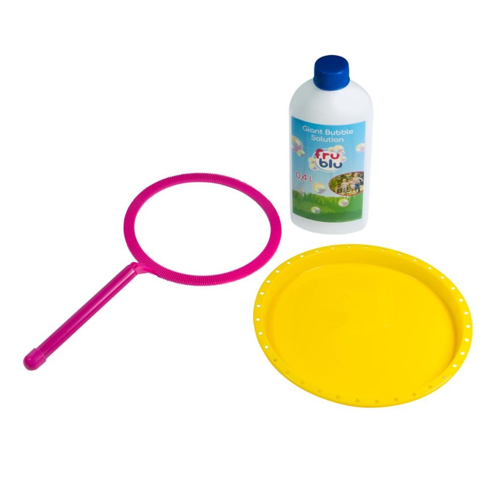 Комплект разтвор за сапунени балони, Fru Blu, Hoop, 0,4 л