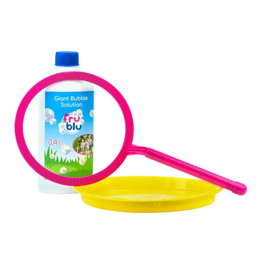 Комплект разтвор за сапунени балони, Fru Blu, Hoop, 0,4 л