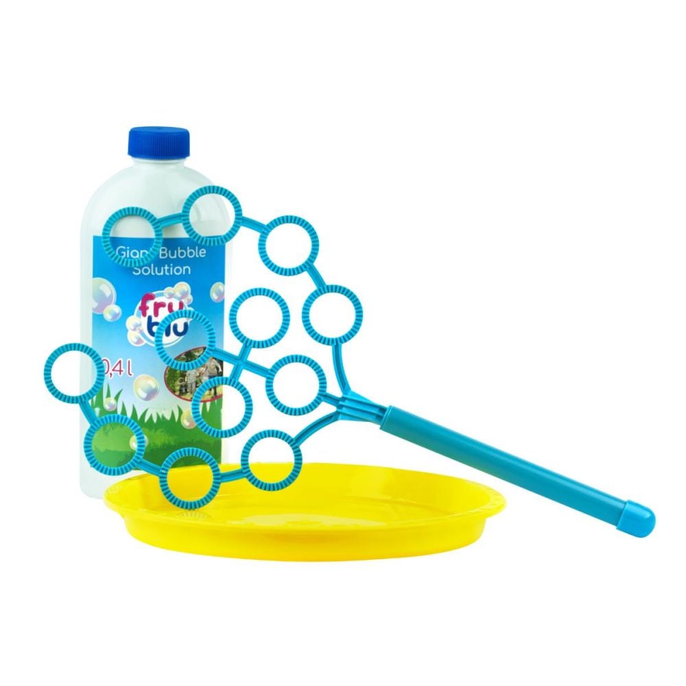 Комплект разтвор за сапунени балони, Fru Blu, Tree, 0,4 л