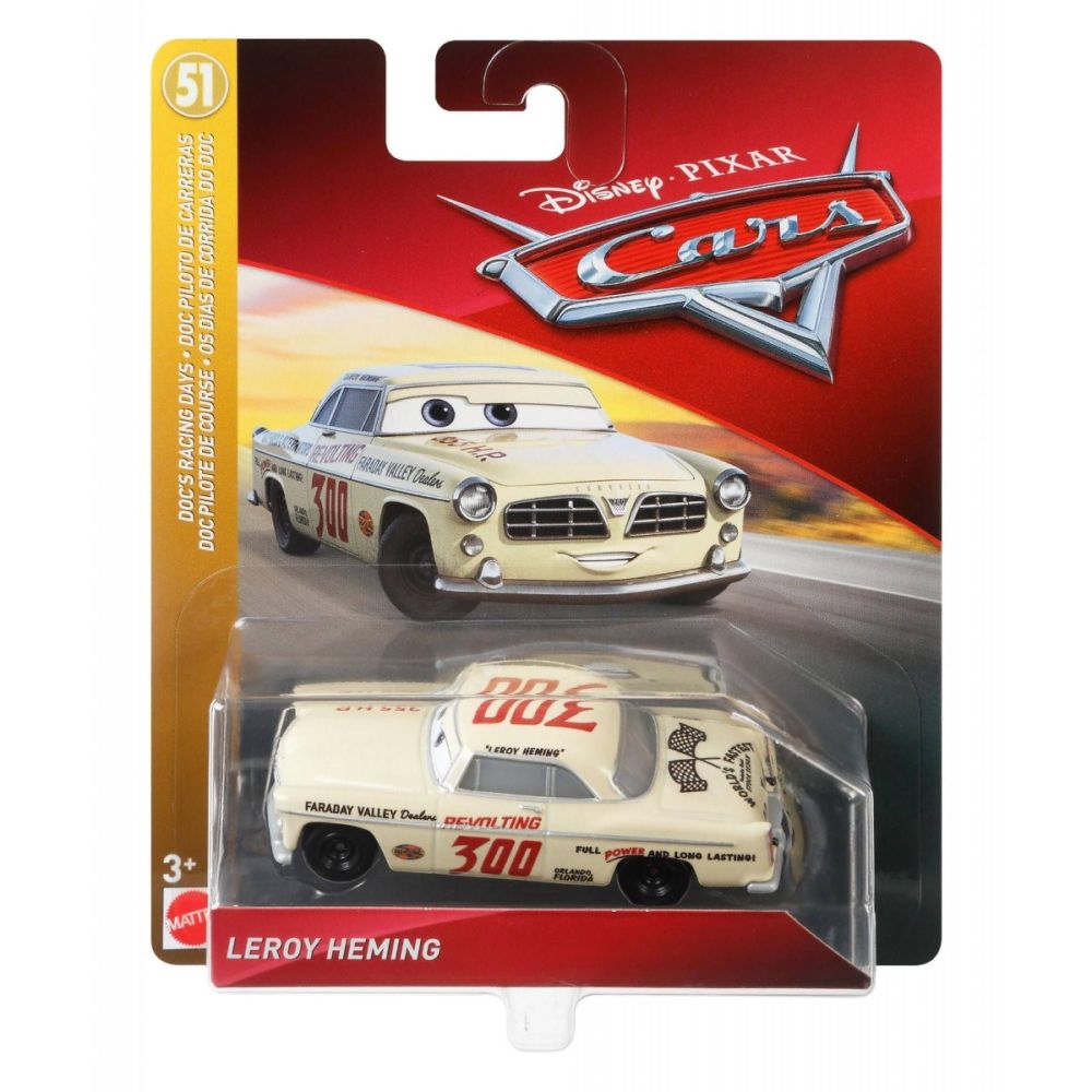 Количка Cars Die Cast, Leroy Heming, FLL69