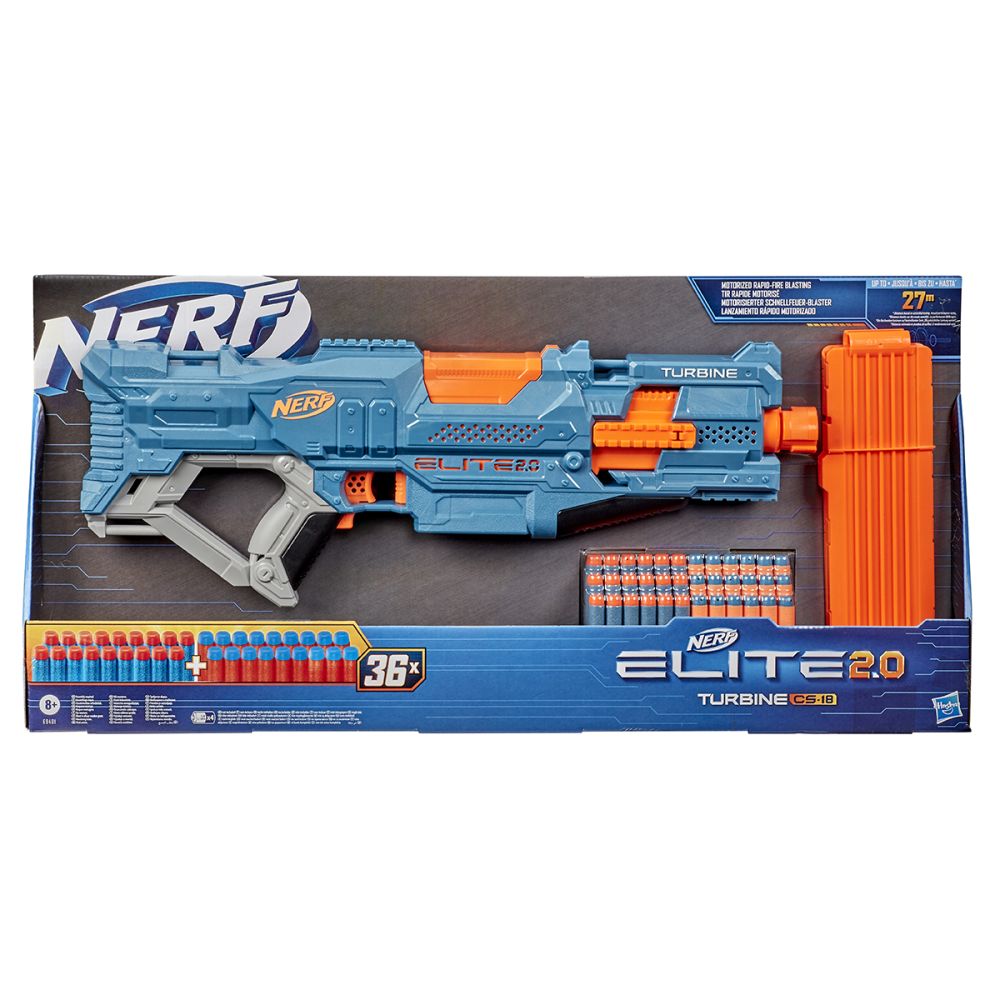 Бластер Nerf Elite 2.0 Turbine CS-18