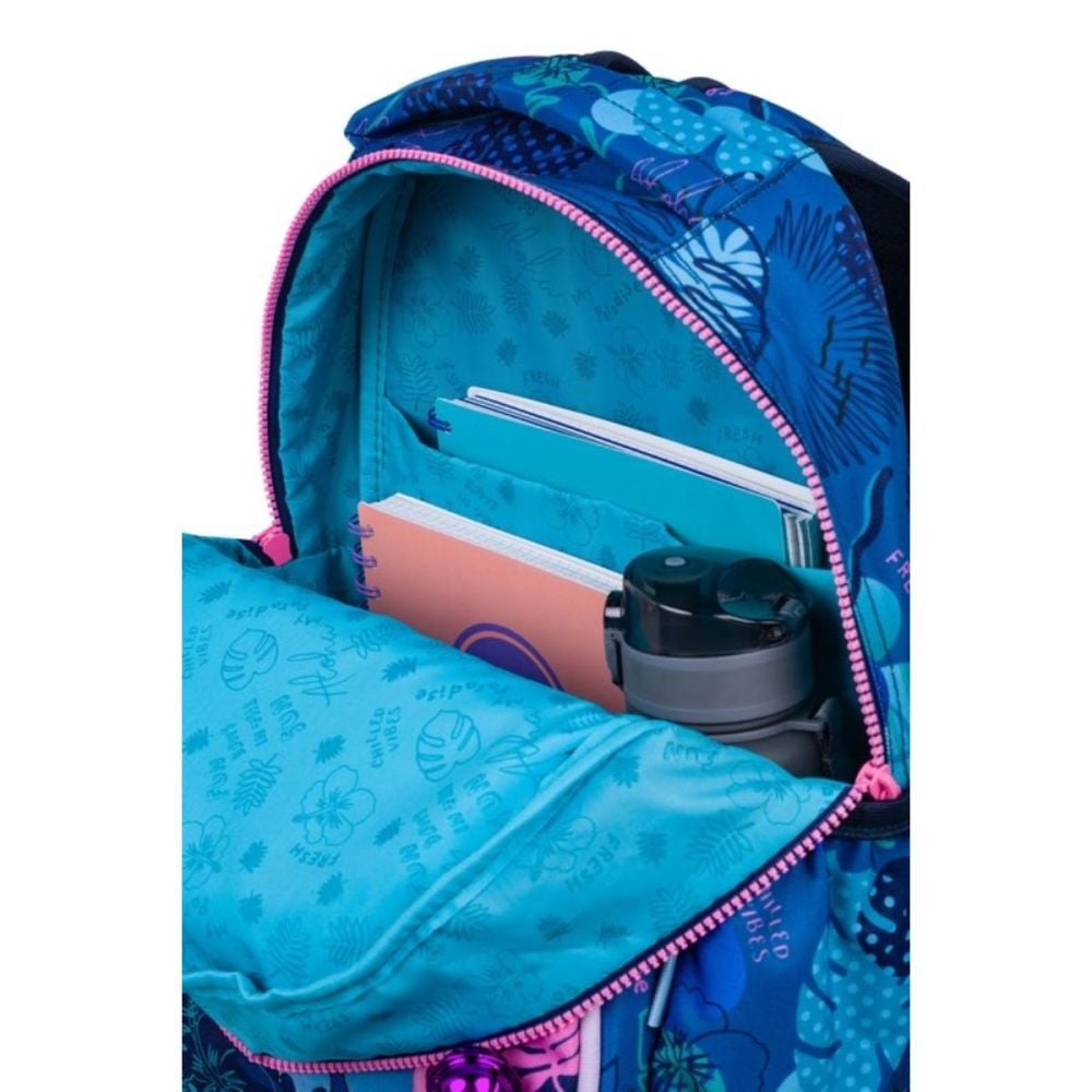Раница с 2 отделения и LED светлини, Coolpack, Disney Stitch