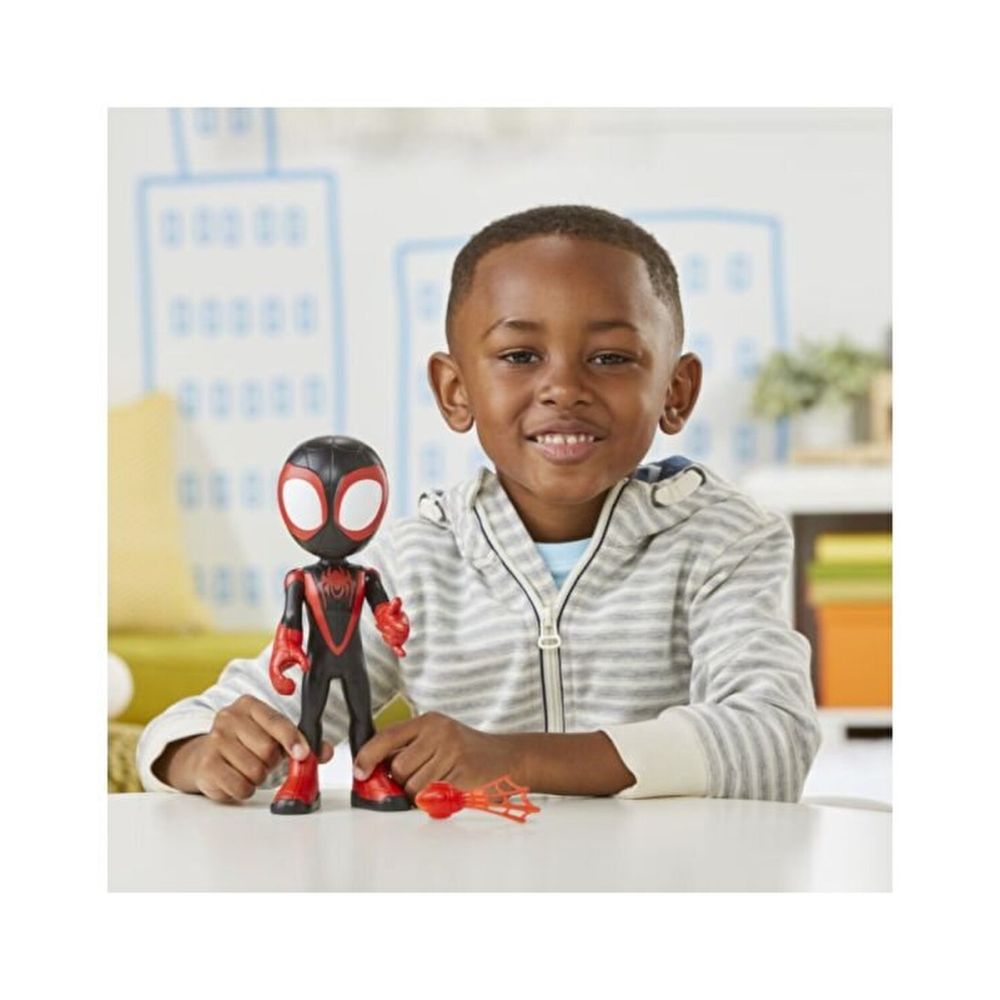 Мега фигурка Spidey and his amazing friends, Miles Morales Spider-Man, 22.8 см, F39885L00