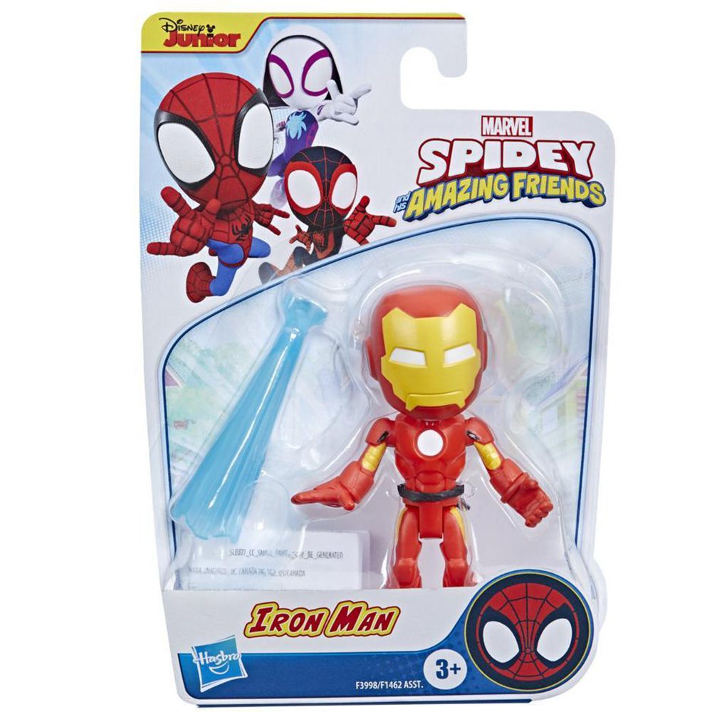 Фигурка, Spidey And His Amazing Friends, Iron Man Mini, F3998