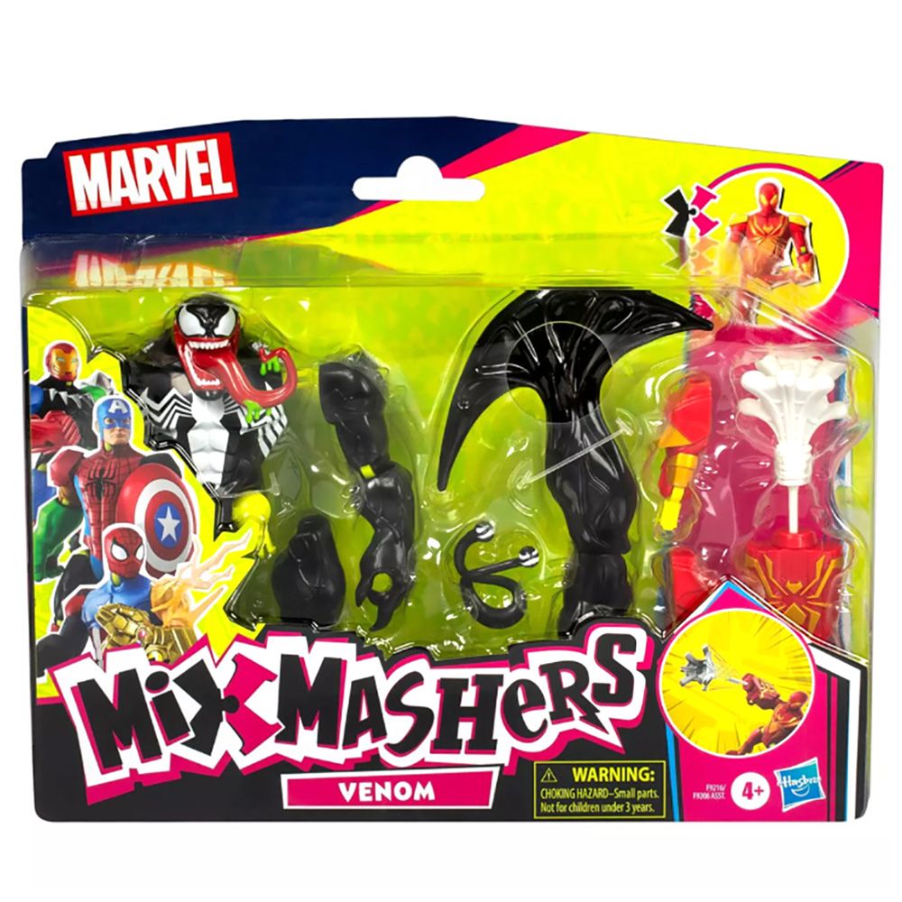Фигурка с аксесоари, Marvel Spiderman, Mixmashers, Venom, F9216