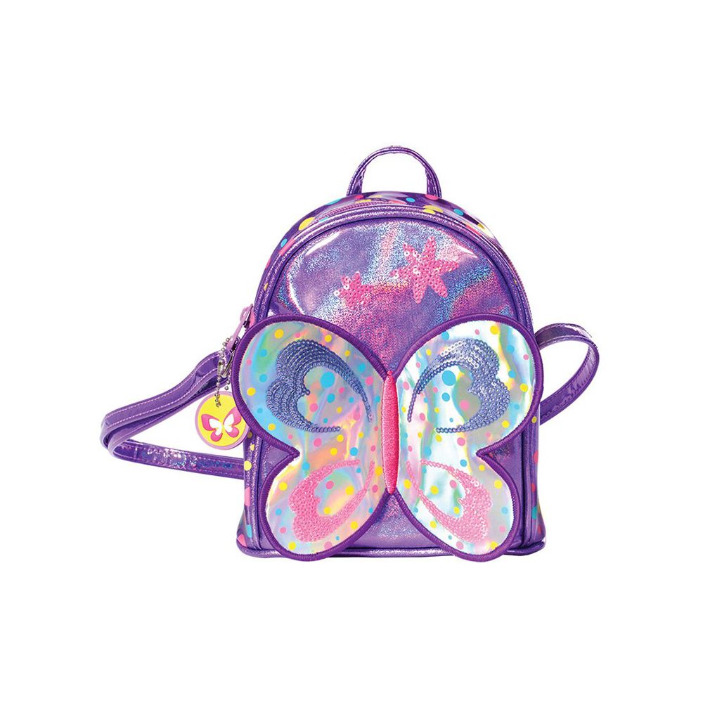 Модна чанта crossbody, Tiger Family, Fun Time, Sparkling Butterfly