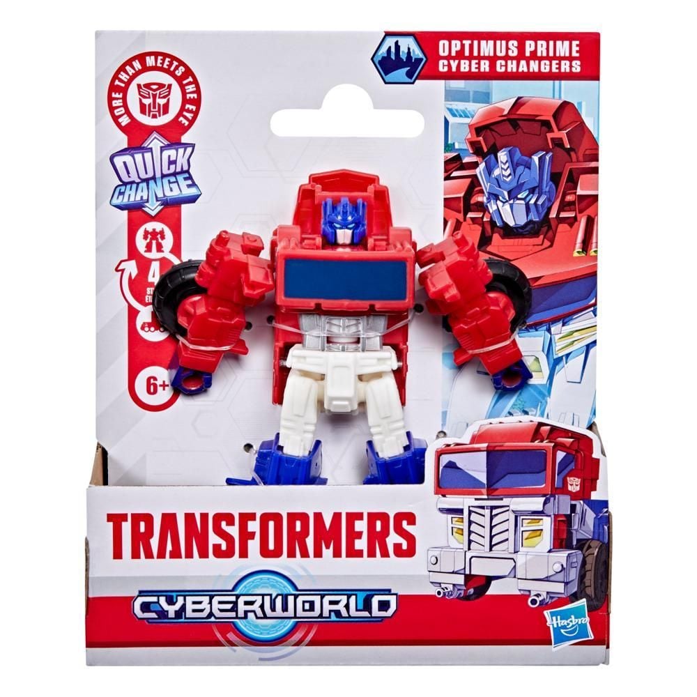 Трансформираща се фигурка, Transformers, Cyberworld, Cyber Changers, Optimus Prime, G1040