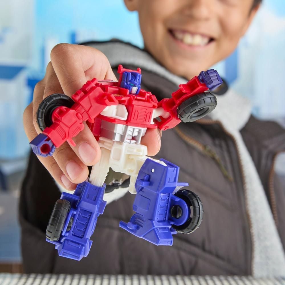 Трансформираща се фигурка, Transformers, Cyberworld, Cyber Changers, Optimus Prime, G1040