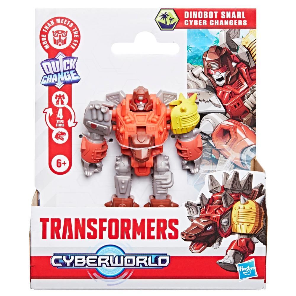 Трансформираща се фигурка, Transformers, Cyberworld, Cyber Changers, Dinobot Snarl, G1042