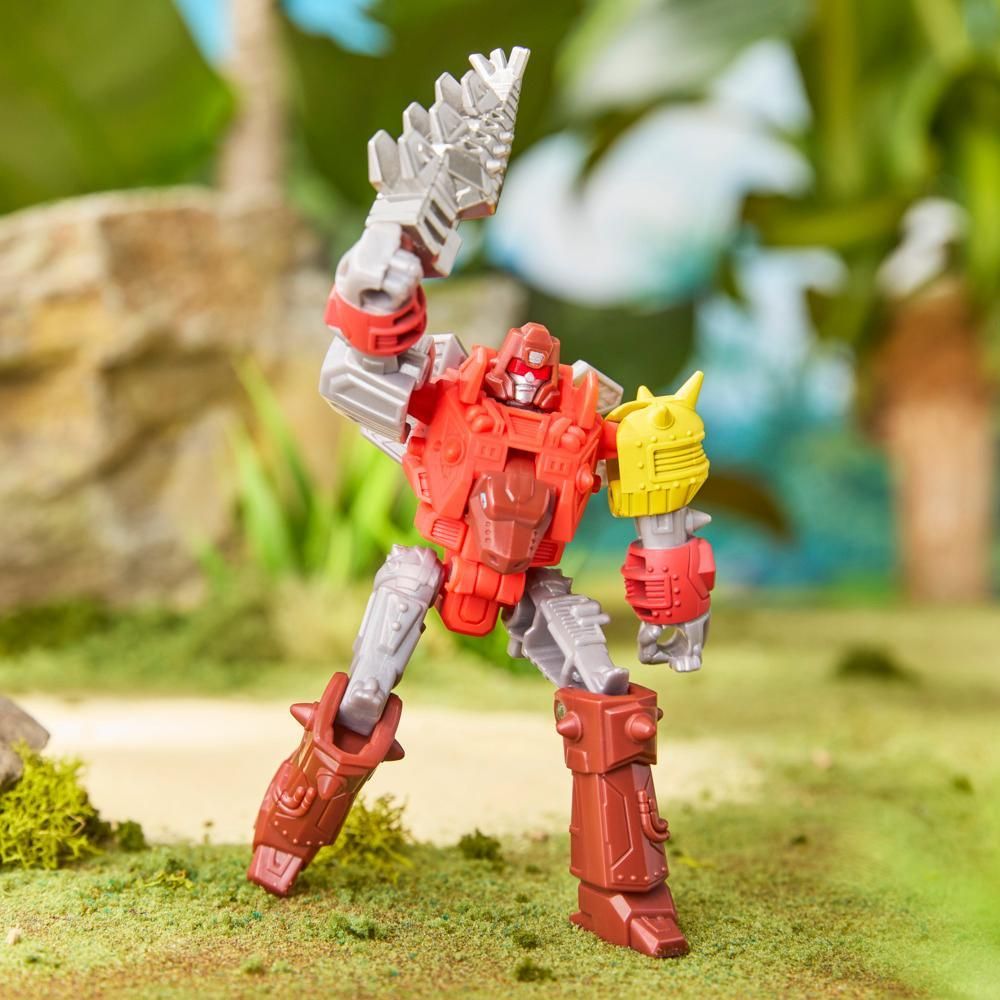 Трансформираща се фигурка, Transformers, Cyberworld, Cyber Changers, Dinobot Snarl, G1042