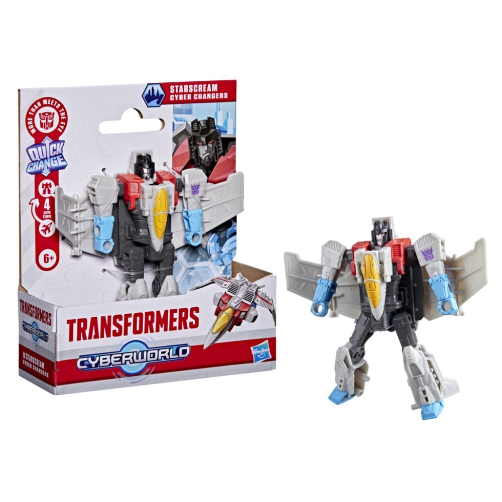 Трансформираща се фигурка, Transformers, Cyberworld, Cyber Changers, Starscream, G1044
