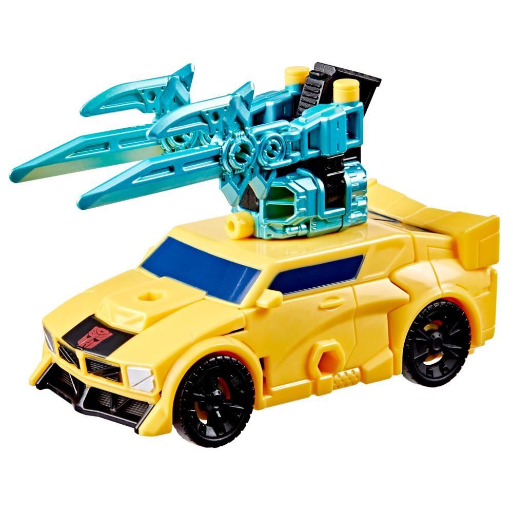 Трансформираща се фигурка, Transformers, Cyberworld, Armored Cyber Changed, Bumblebee, G1045