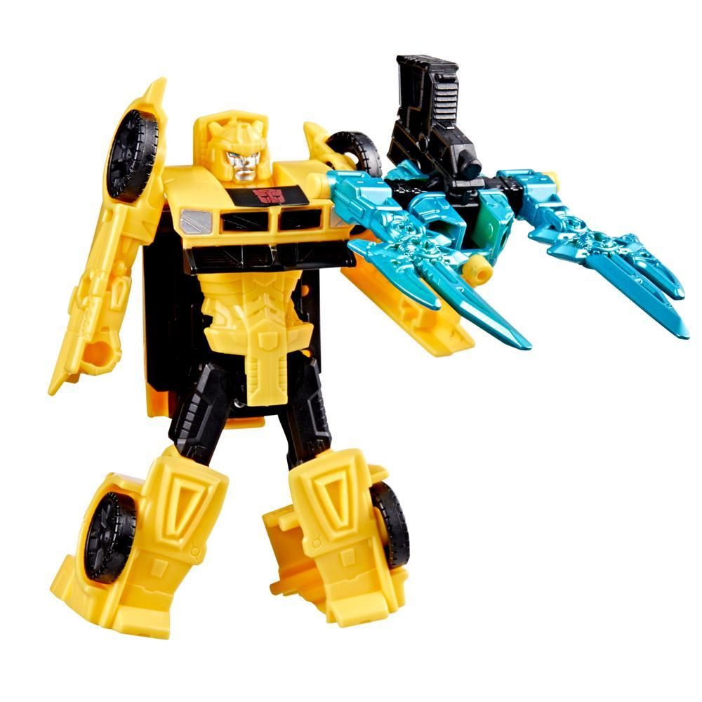 Трансформираща се фигурка, Transformers, Cyberworld, Armored Cyber Changed, Bumblebee, G1045