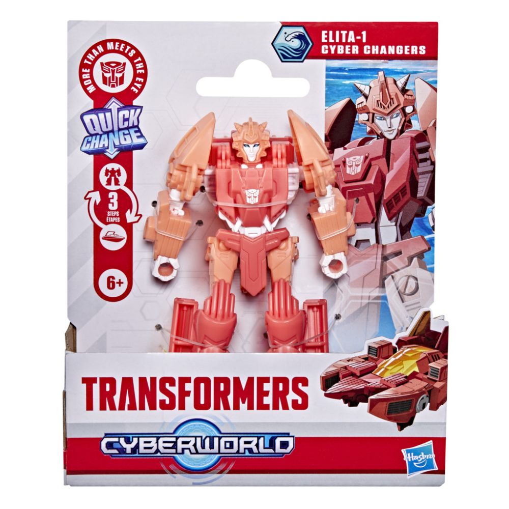 Трансформираща се фигурка, Transformers, Cyberworld, Cyber Changers, Elita-1, G1049