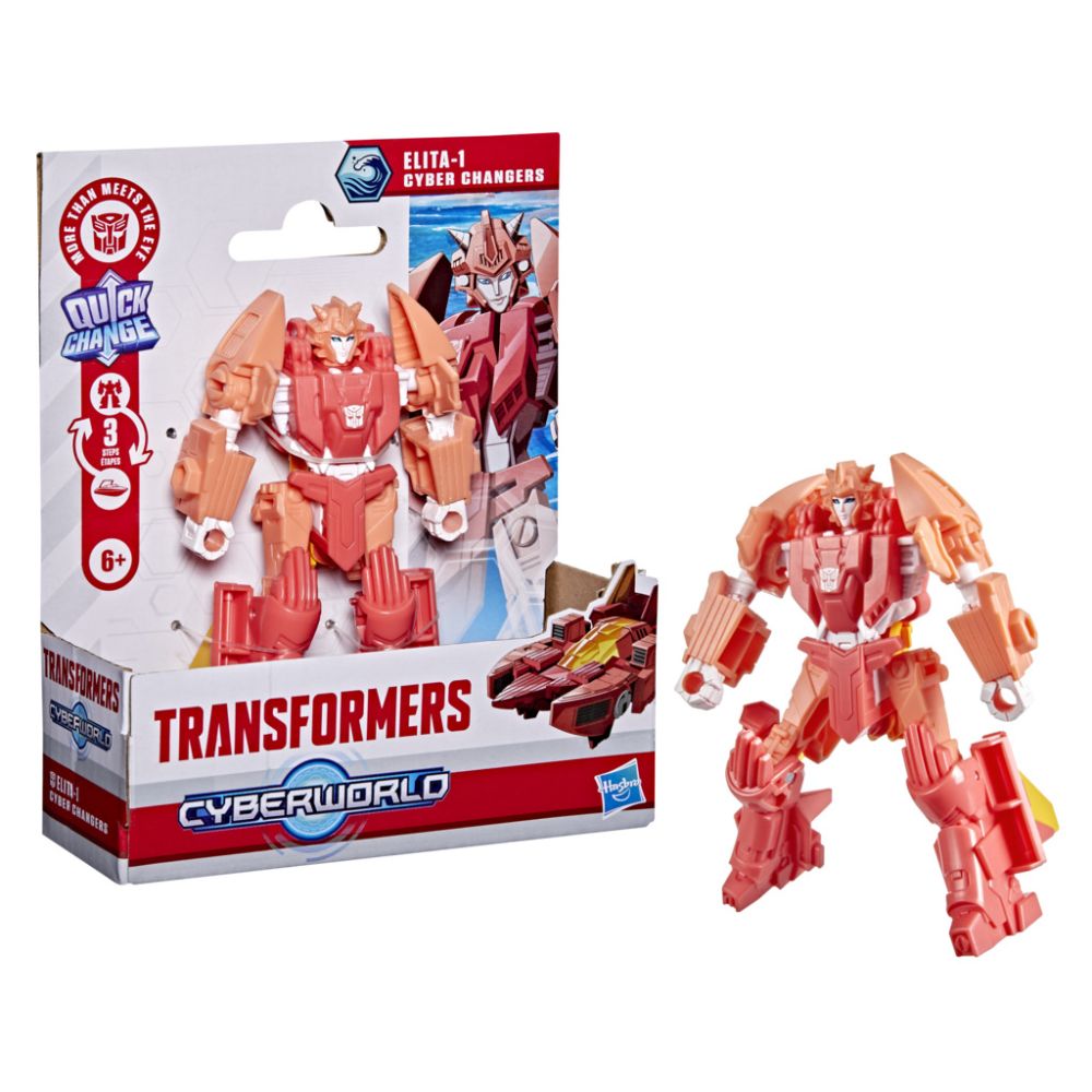 Трансформираща се фигурка, Transformers, Cyberworld, Cyber Changers, Elita-1, G1049