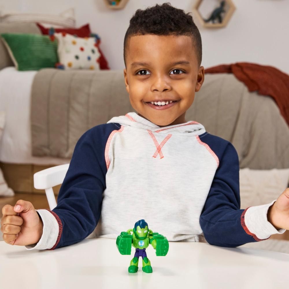 Фигурка Marvel, Iron Man And His Awesome Friends, Iron Hulk, 7,6 см, G1468