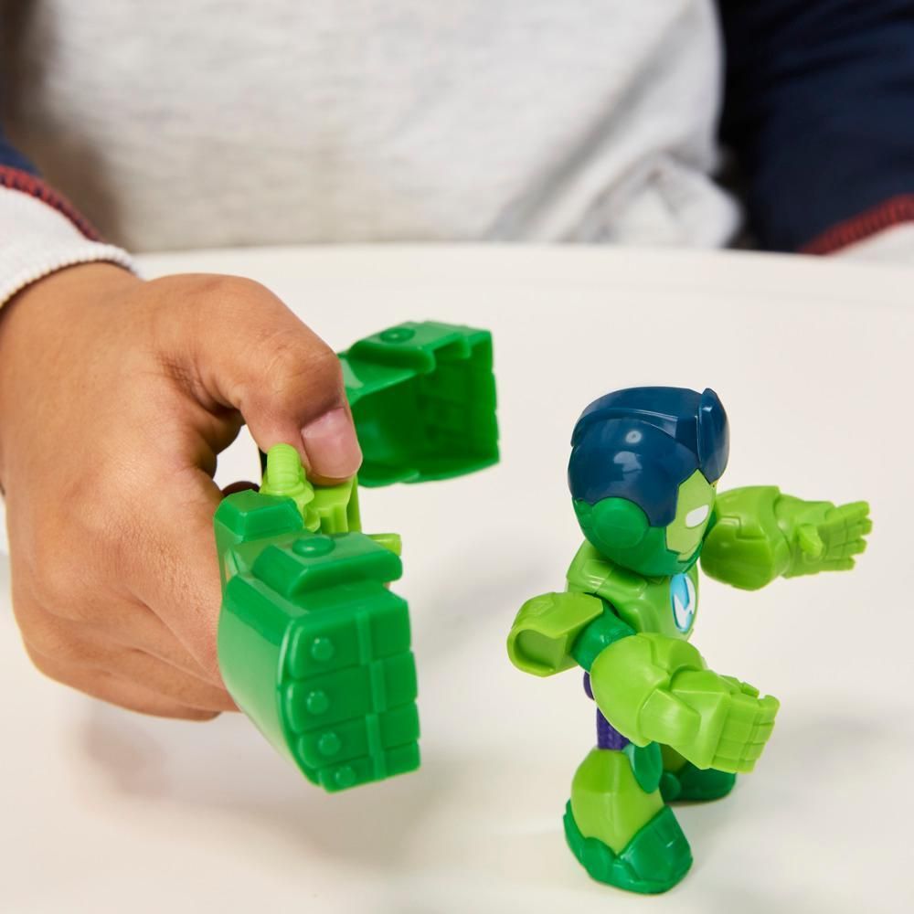 Фигурка Marvel, Iron Man And His Awesome Friends, Iron Hulk, 7,6 см, G1468
