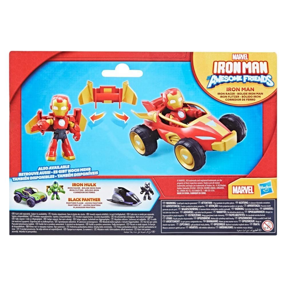 Комплект за игра, Marvel, Iron Man And His Awesome Friends, Iron Racer, G1471