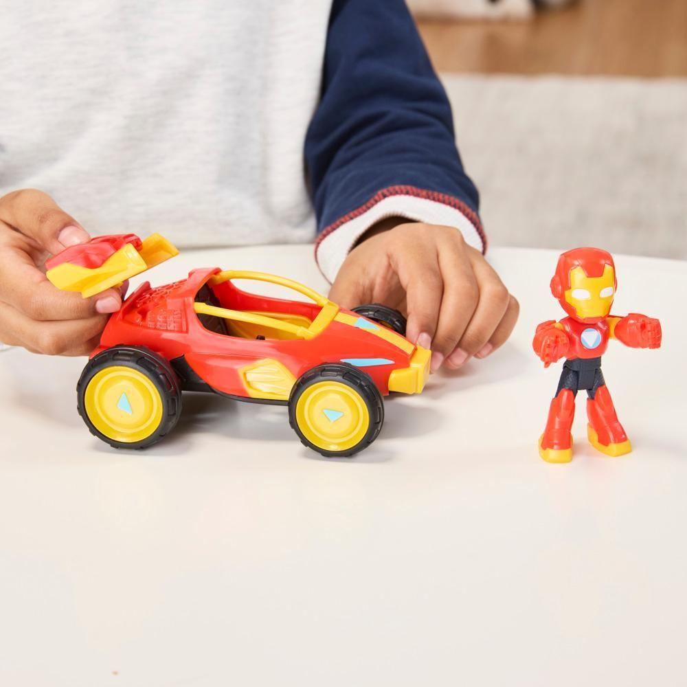 Комплект за игра, Marvel, Iron Man And His Awesome Friends, Iron Racer, G1471