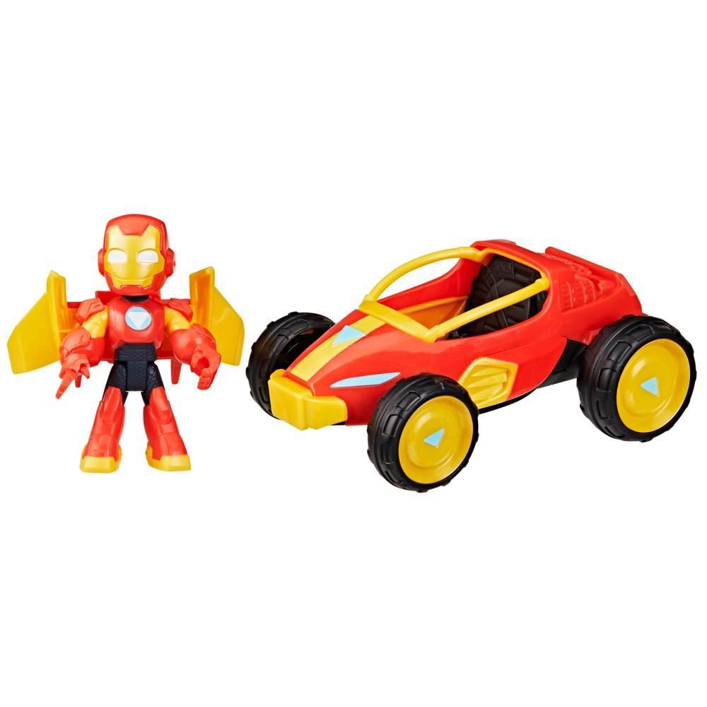 Комплект за игра, Marvel, Iron Man And His Awesome Friends, Iron Racer, G1471