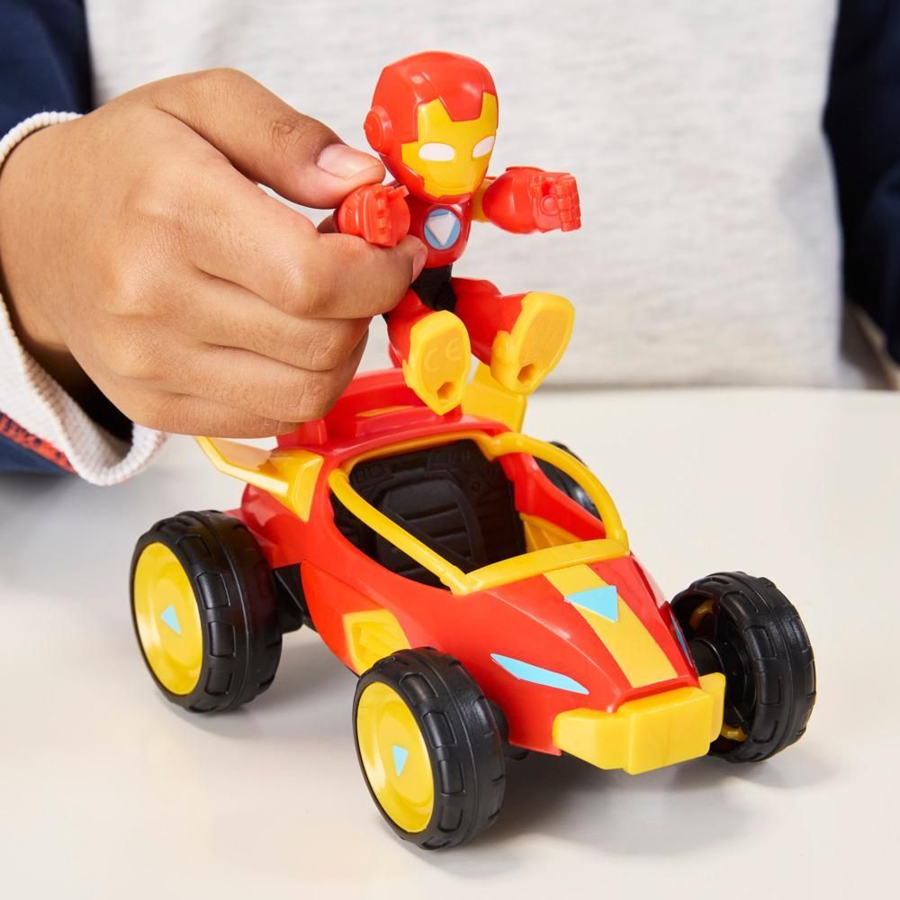 Комплект за игра, Marvel, Iron Man And His Awesome Friends, Iron Racer, G1471