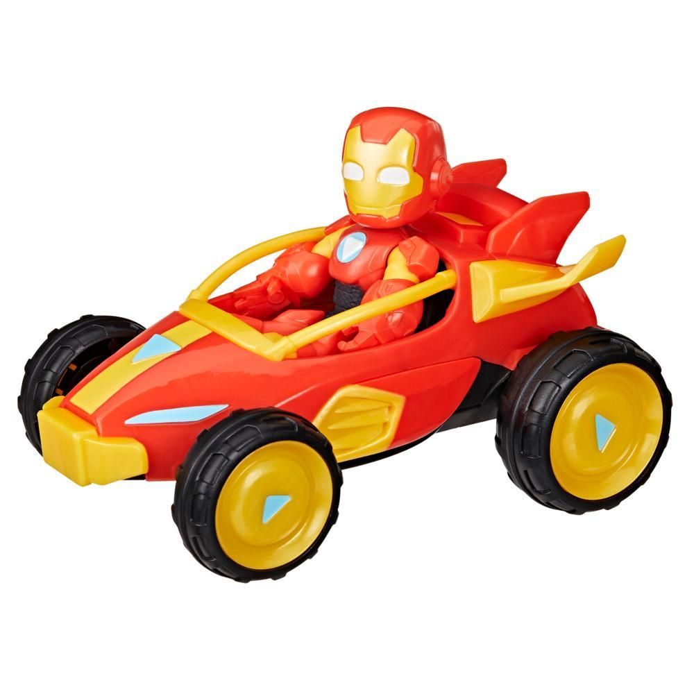 Комплект за игра, Marvel, Iron Man And His Awesome Friends, Iron Racer, G1471
