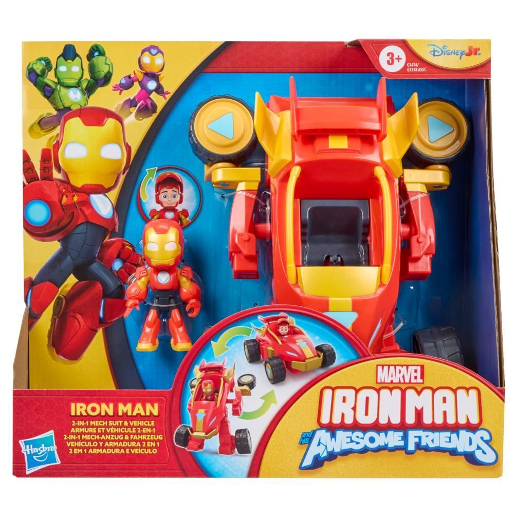Комплект за игра 2 в 1, Marvel Iron Man and his Awesome Friends, Iron Man, G1474