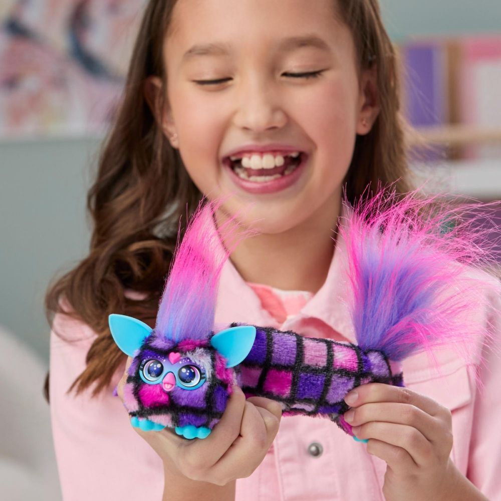 Мини интерактивна плюшена играчка, Furby Dj Furblets, Dis-Co-Dazz, G1780