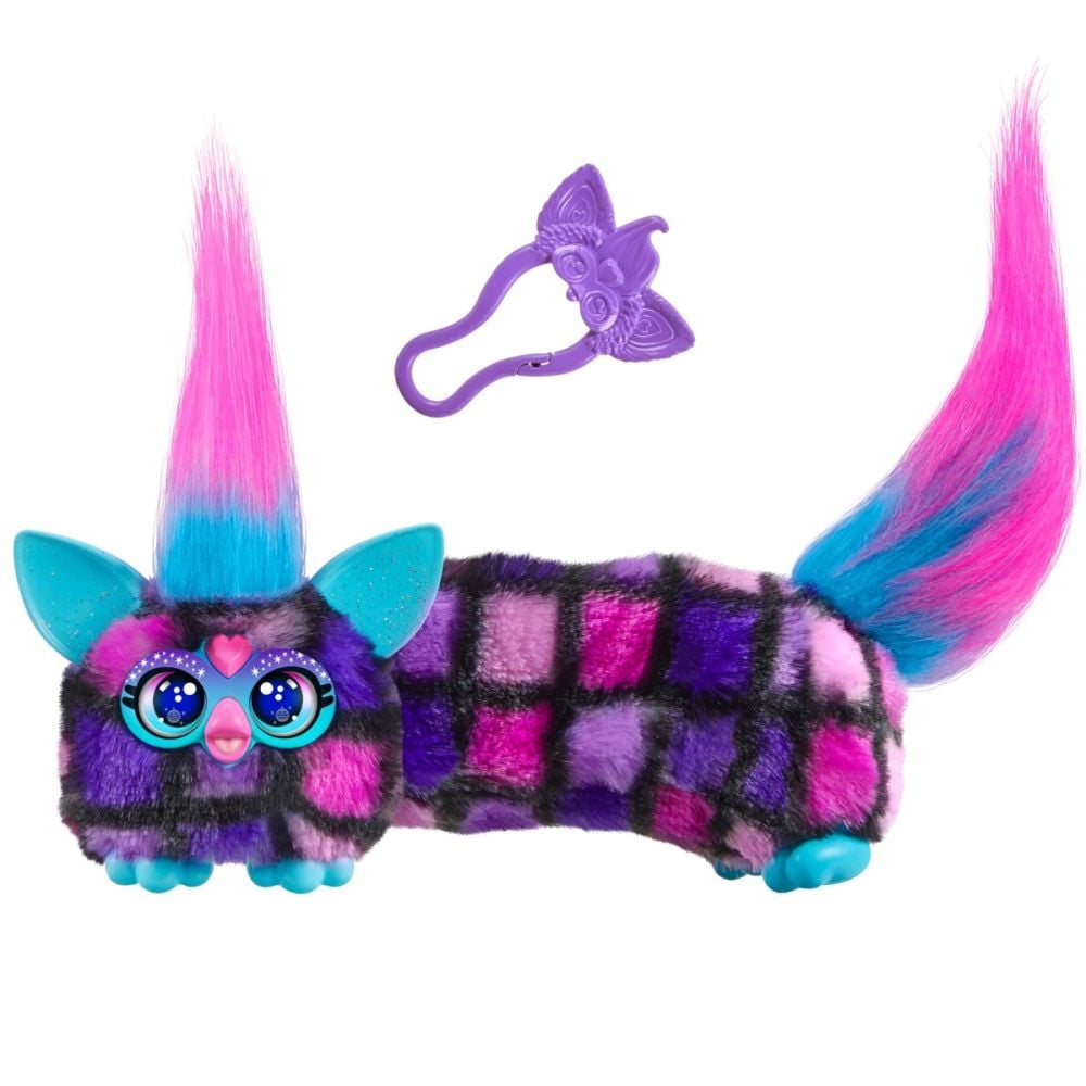 Мини интерактивна плюшена играчка, Furby Dj Furblets, Dis-Co-Dazz, G1780
