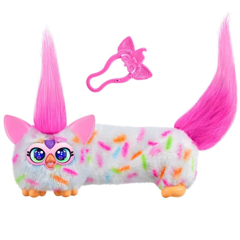 Мини интерактивна плюшена играчка, Furby Dj Furblets, Berry Cup-Cake, G1781