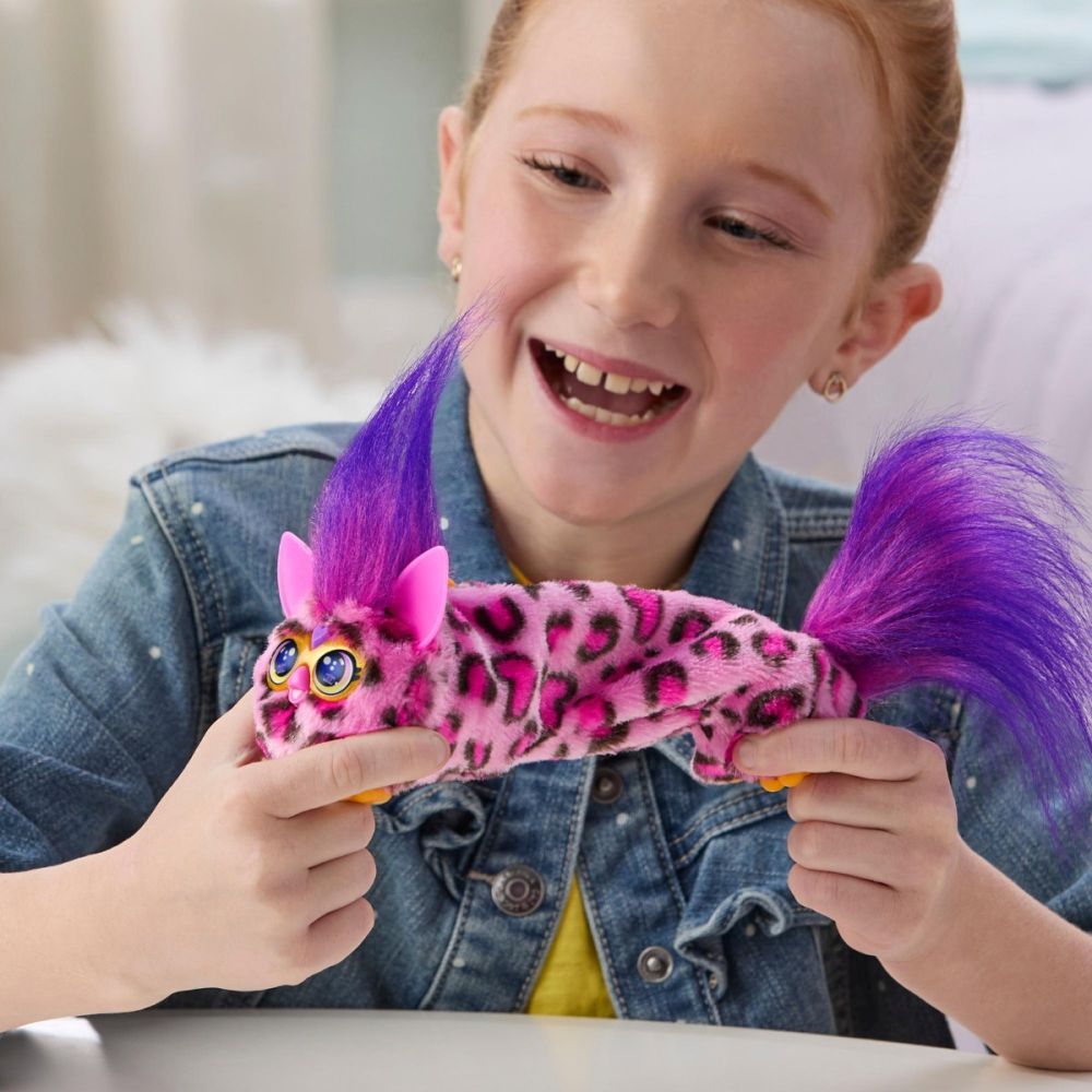 Мини интерактивна плюшена играчка, Furby Dj Furblets, Kitt-Ee-Luv, G1785
