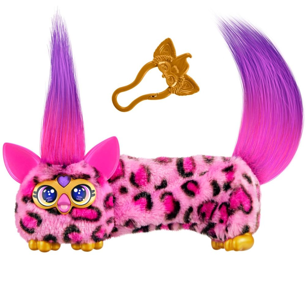 Мини интерактивна плюшена играчка, Furby Dj Furblets, Kitt-Ee-Luv, G1785
