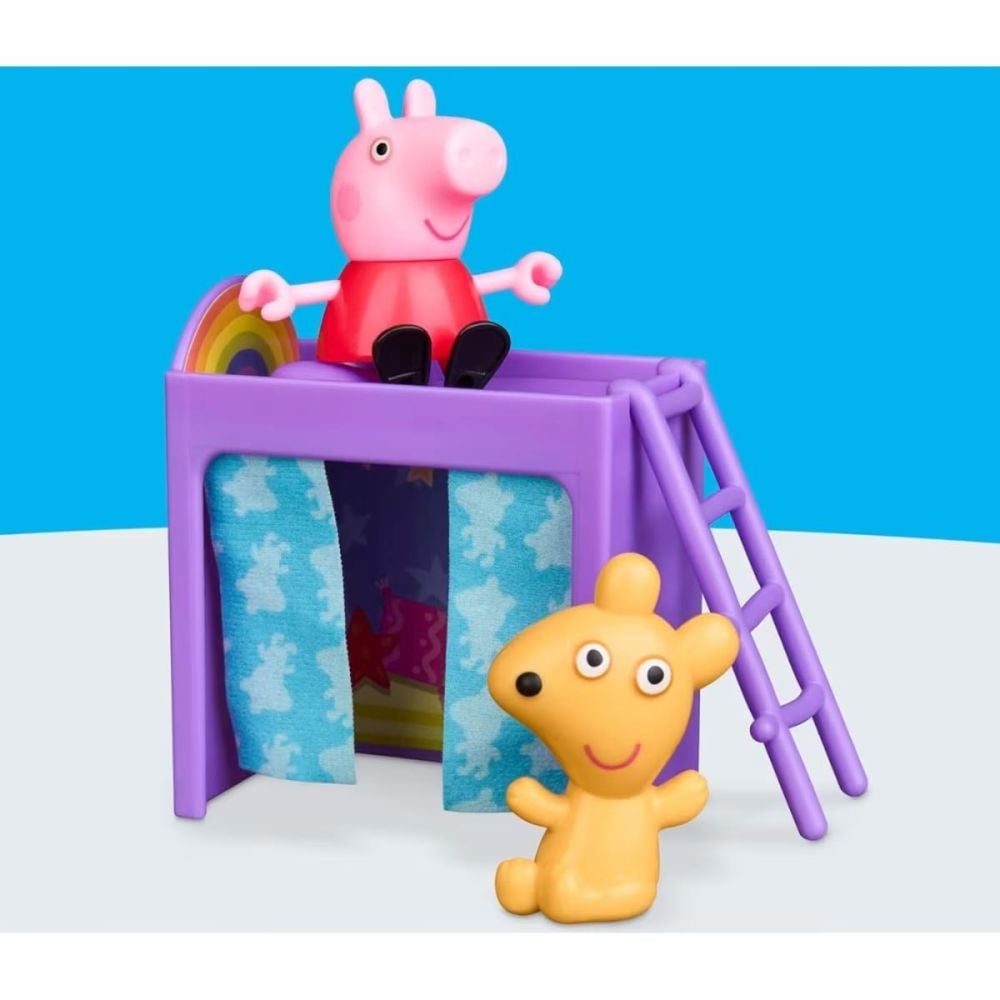 Комплект за игра с фигурка, Peppa Pig, Peppas Bedroom, G2834