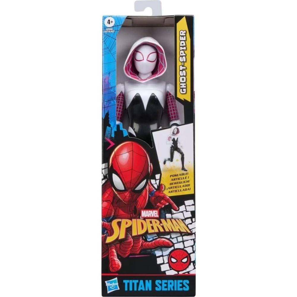 Подвижна фигурка, Marvel, Spider-Man Titan Series, Ghost Spider, G2858