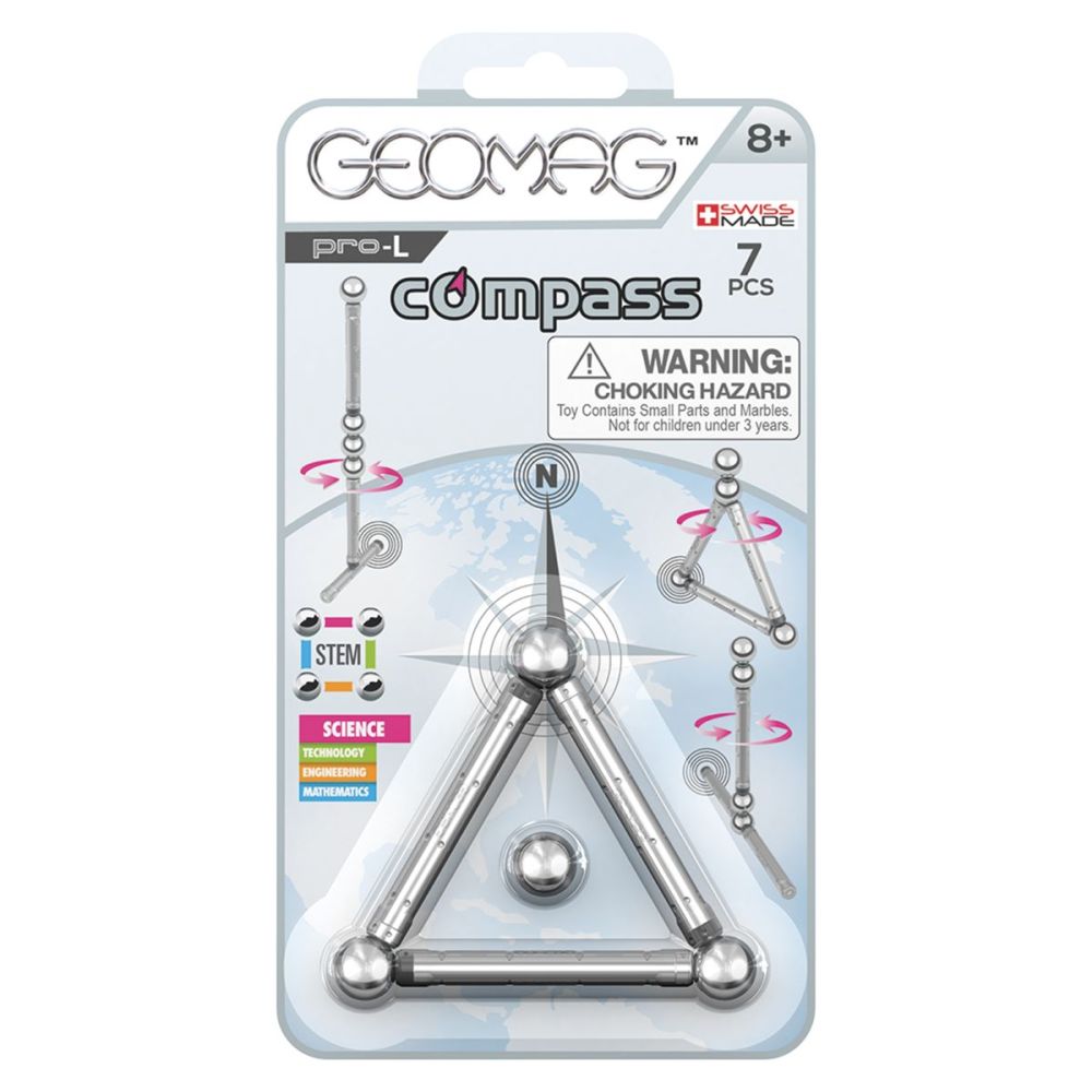 Игра с магнитна конструкция Geomag Pro-L, 7 части