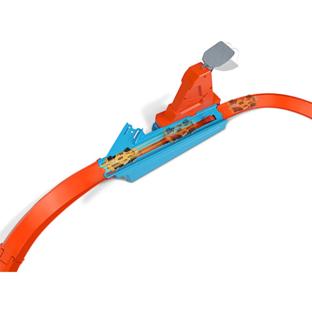 Комплект за игра Писта с препятствия Hot Wheels, Rapid Raceway Champion GJM75