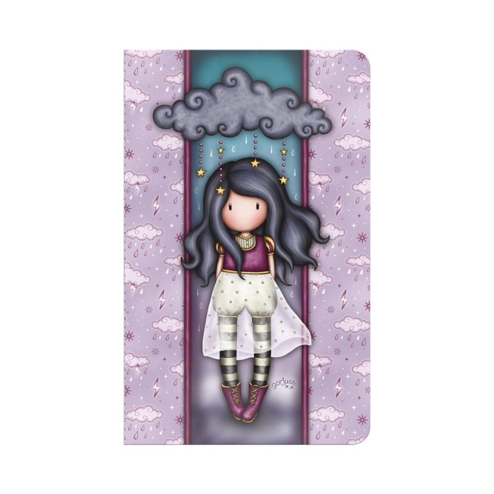 Дневник с еластично затваряне Gorjuss, Little Storm Cloud, 128 страници