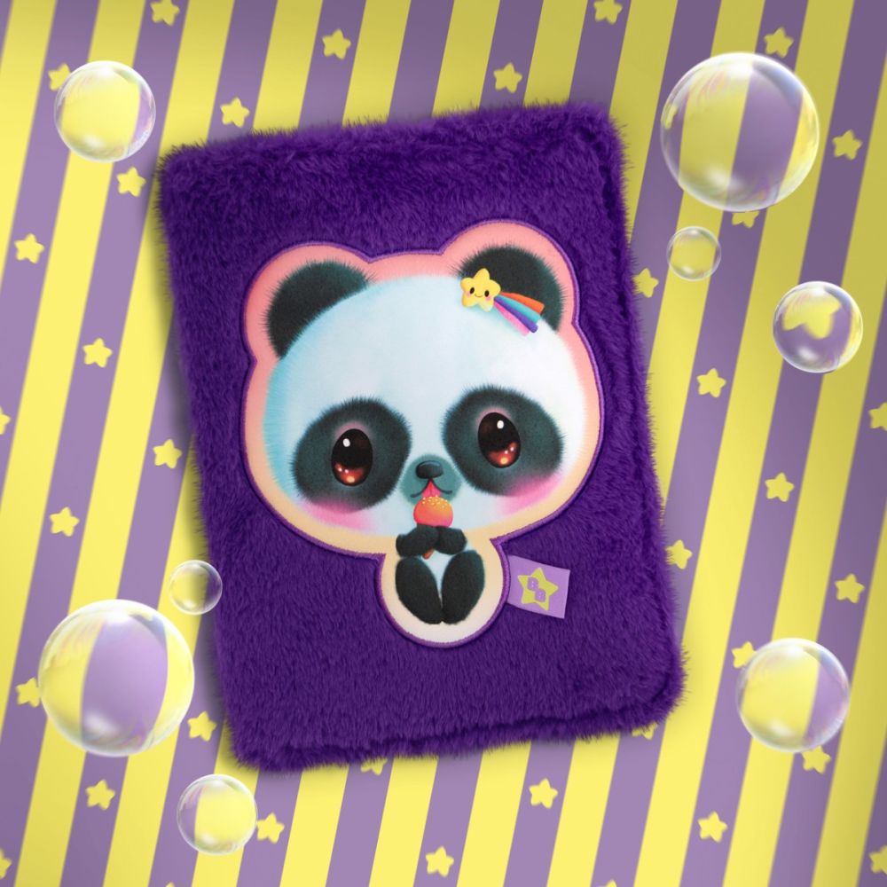 Дневник с плюшена корица Bangoberry, Pally Panda