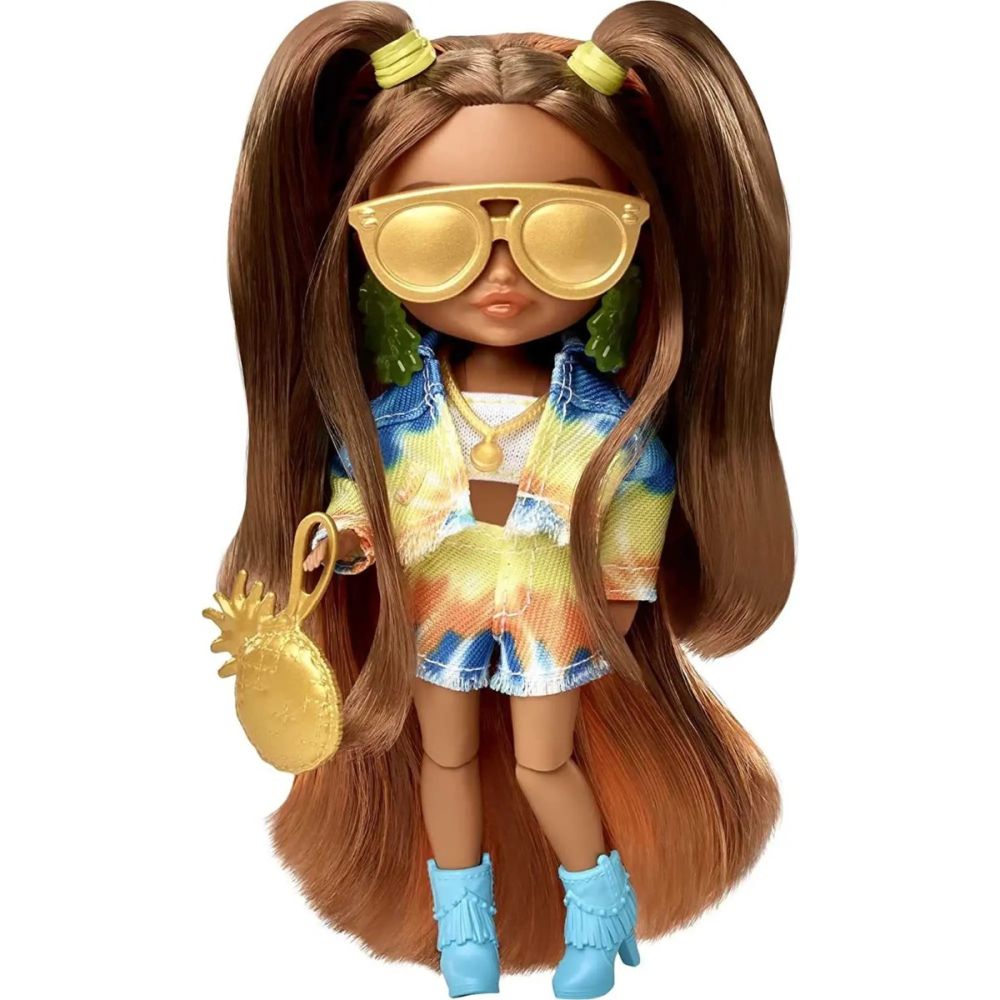 Кукла Barbie с дълга коса и аксесоари, Extra Minis, HHF81